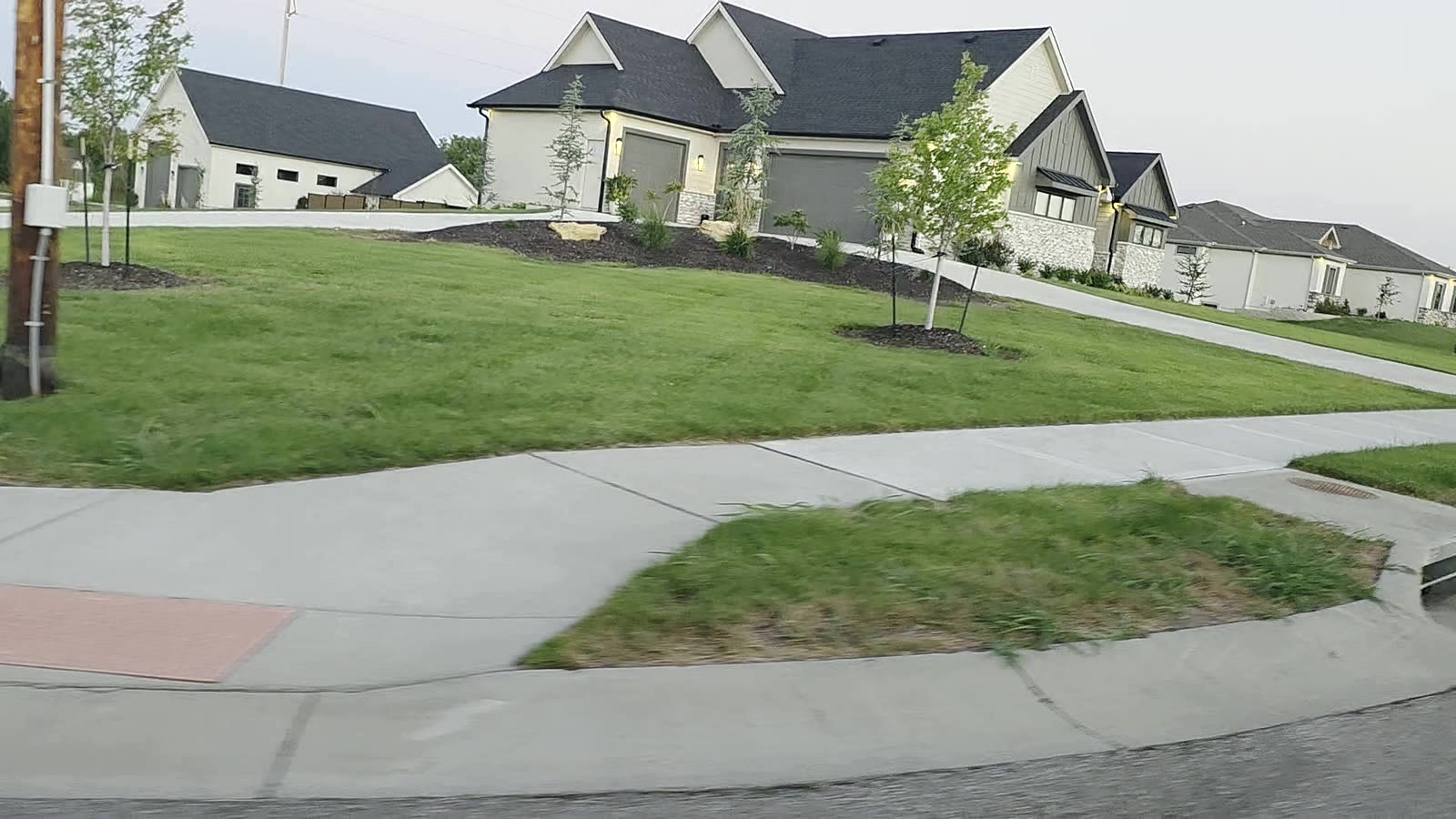 Cherished Oaks streetscape, De Soto